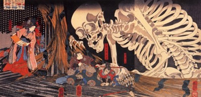他笔下的乱妖浮世,你们怕不怕? 天协艺文展览 浮世 笔下 浮世绘 盆友们 艺术 流派 川派 幕末 绘界 大师 崇真艺客
